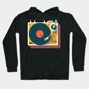 Music vintage rétro style Hoodie